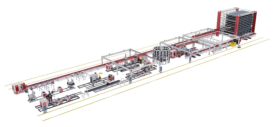 Tipo transportador modular