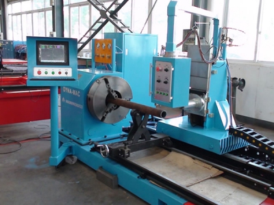 Máquina de corte para perfiles de tuberías CNC